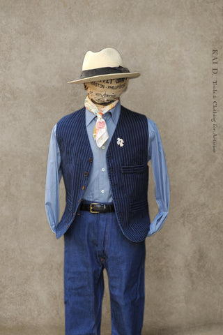 Shoemaker's Vest - Wabash Stripe - S, M, L, XXL