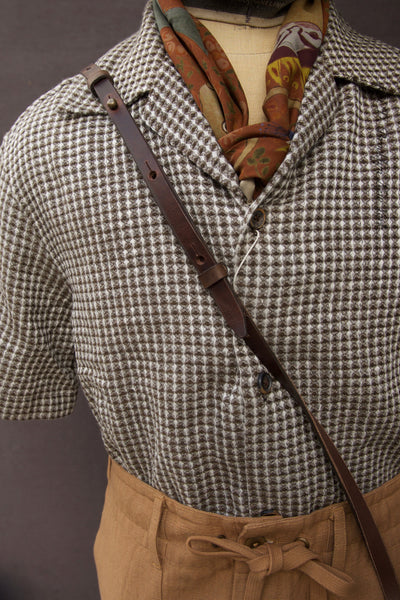 Artist Lounge Shirt - Novel Waffle Weave - M, L (oversized)