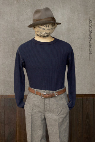 Long Sleeve Thermal Shirt - Big Waffle - M, L, XL