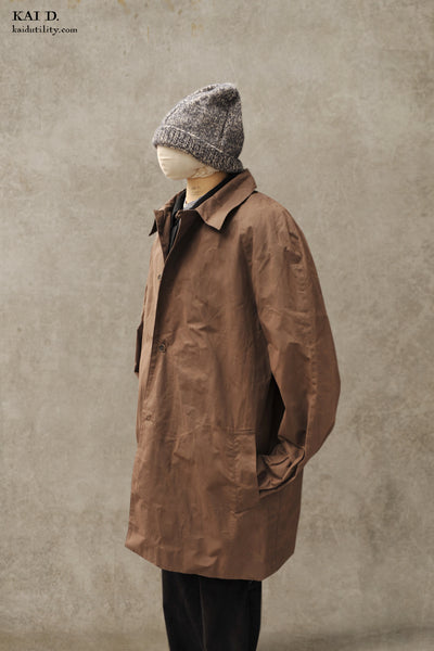 Oversized Camera Coat - Wax Cotton - M