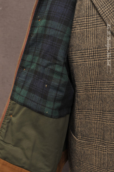 Raglan Waxed Cropped Jacket - Waxed Cotton - M, L (NO RETURN)