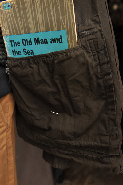 Journeyman Field Jacket - Deep Olive Dry Waxed Cotton - L, XL (NO RETURN)