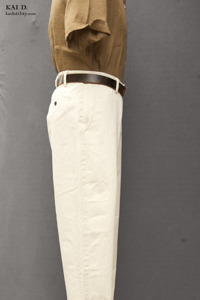 Bosun Pants - Comfort Organic Cotton Twill - 30, 32, 36