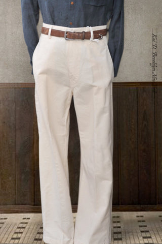 Alcatraz Work Pants - Painter's White Canvas - 48, 50, 52