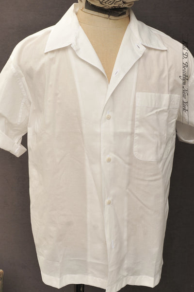 Soft Touch Poplin Shirt - White - M, L