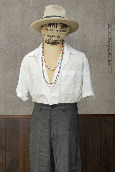 Soft Touch Poplin Shirt - White - M, L