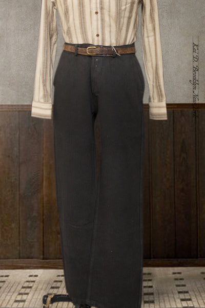 Wide Leg Chore Pants - Shadow - 31, 32, 34, 36