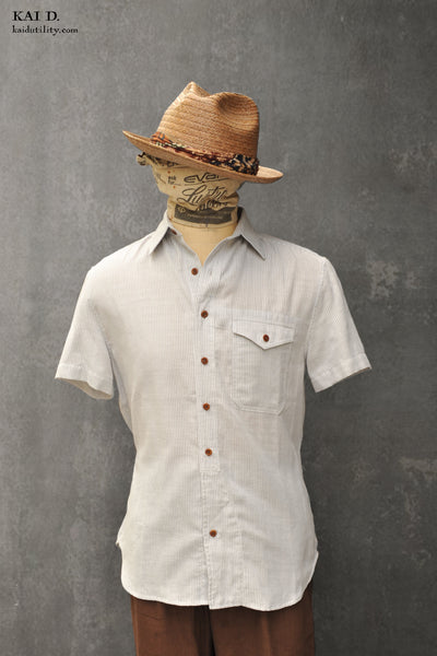 Willie shirt - Double Gauze Stripe - S, XL