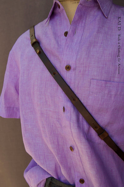 Short Sleeve Cassady Shirt - Wisteria - S, M, XL