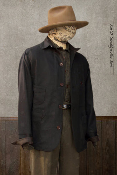 Degas Work Jacket - Wool Cashmere - Black - M, L (NO RETURN)