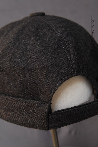 Watch Cap - Brown Wool Cashmere - M, L