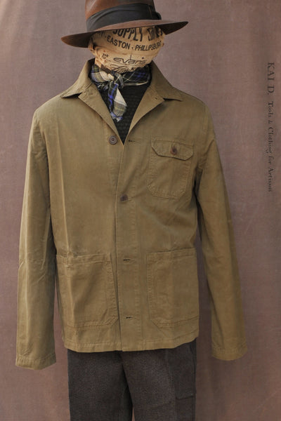 Worker Jacket -Mustard Khaki - M, L, XL (NO RETURN)