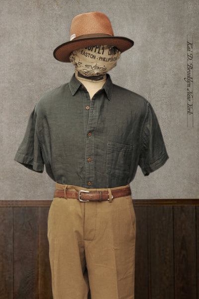 Cassady Shirt - Garment Dyed Double Gauze  - XXL (NO RETURN)