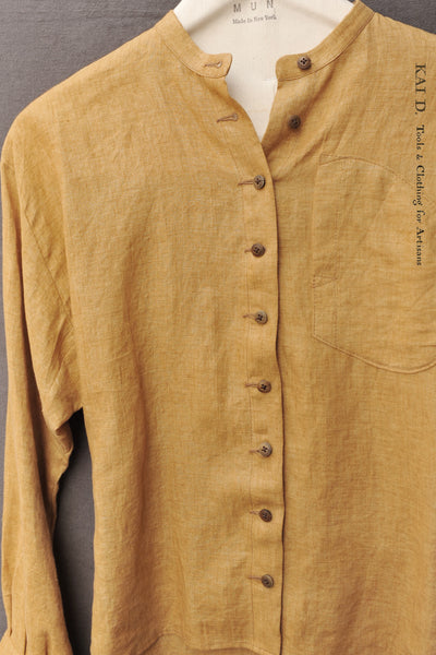 Edith Belted Shirt - Pure Linen