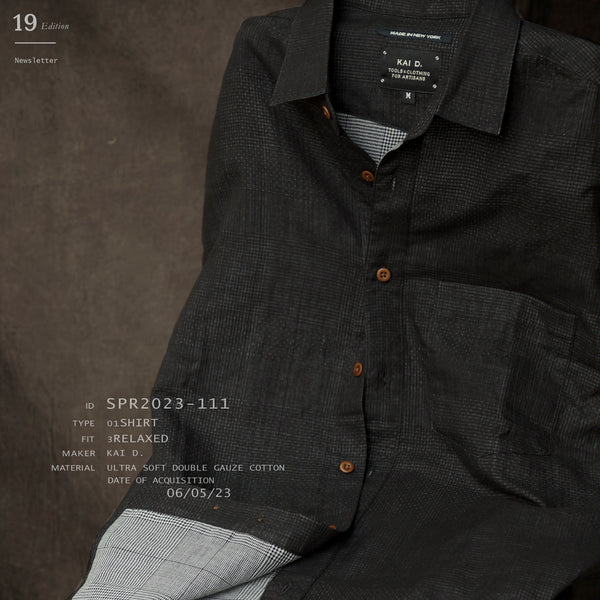 Ultra Soft Double Gauze Cassady shirt - S, M, L, XL, XXL