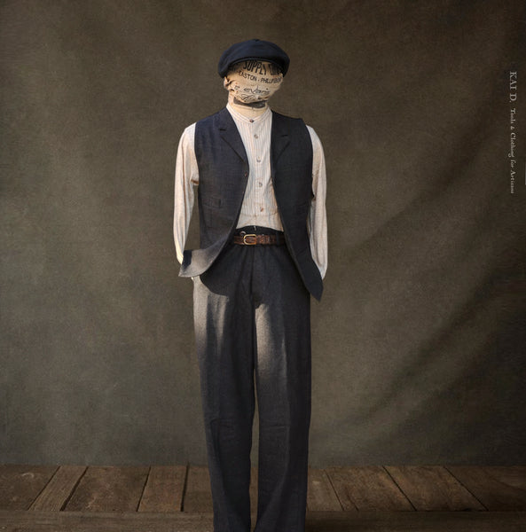 Doyle Vest - Tonal Wool Plaid - M, L, XL