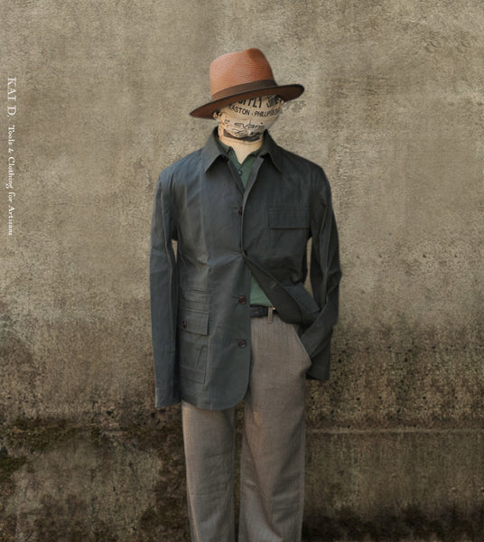 Journey Man Field Jacket - Waxed Cotton - S, M, L, XL