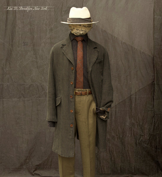 Shelby Coat - Aged Linen - M, L, XL (NO RETURN)