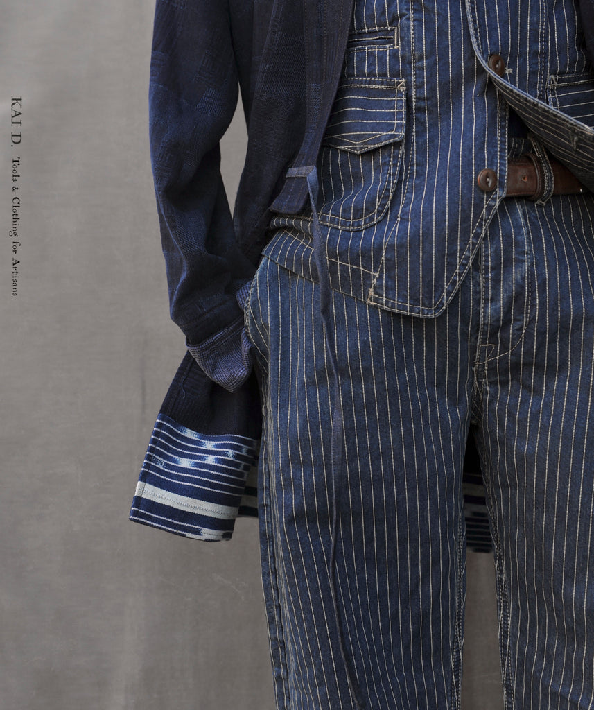 RRL ダブルアールエル WABASH STRIPE PAINTER PANTS