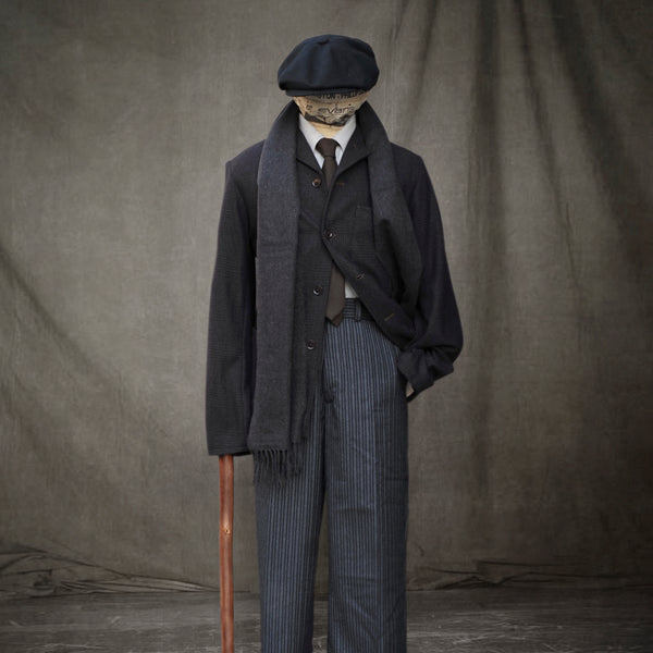Old Town Jacket - Tonal Wool Plaid - S, M, L, XL