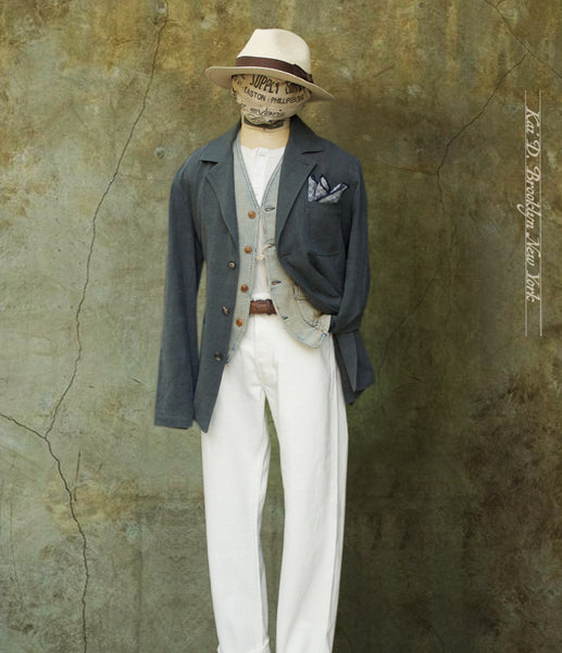 Traveler's Jacket - Belgian Linen Wool - 48, 50 (NO RETURN)
