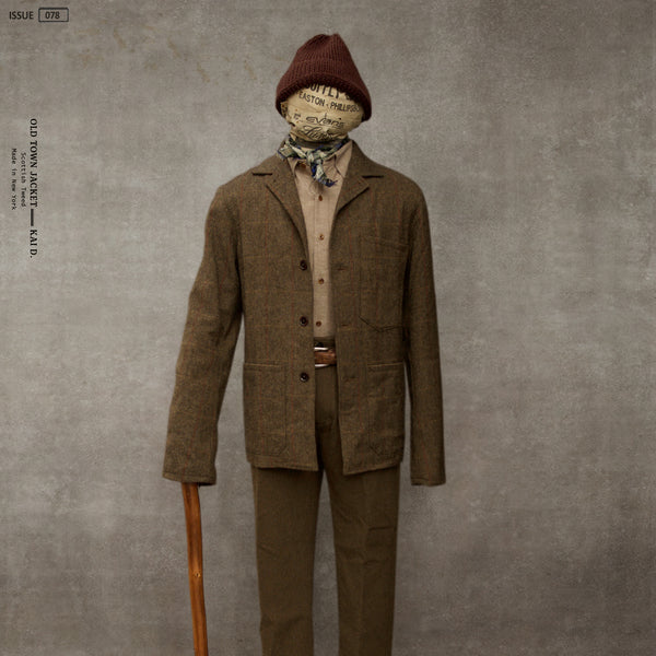 Old Town Jacket - Scottish Tweed - M