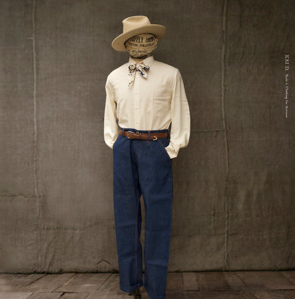 Blue Blanket Union Jeans - Union Blue - 28, 29, 30, 32, 34