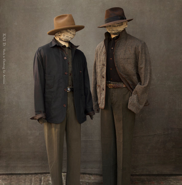 Degas Work Jacket - Wool Cashmere - Black - M, L, XL, XXL (NO RETURN)