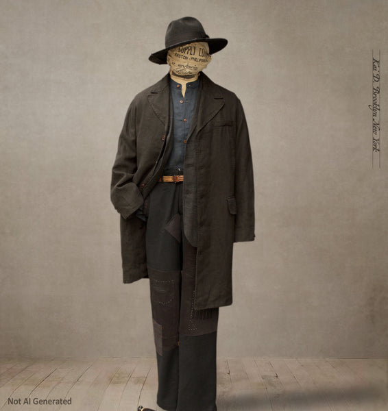 Shelby Coat - Garment Dyed Linen - S/M, M/L (NO RETURN)