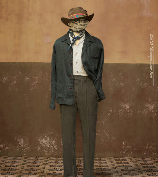 Leisure Jacket - Washed Heavy Linen - S, M, L, XXL