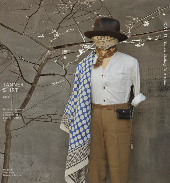 Tanner Shirt - Organic Cotton - S, M, L, XL