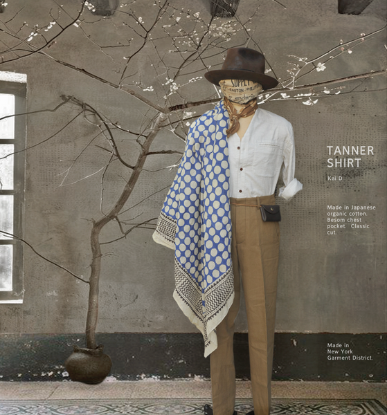 Tanner Shirt - Organic Cotton - S, M, L, XL