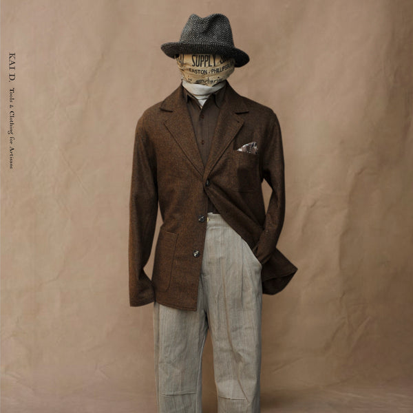 Traveler's Jacket - Chestnut Heather - 48 (NO RETURN)