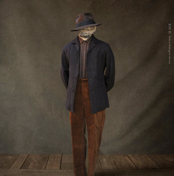 Old Town Jacket - Tonal Wool Plaid - S, M, L, XL