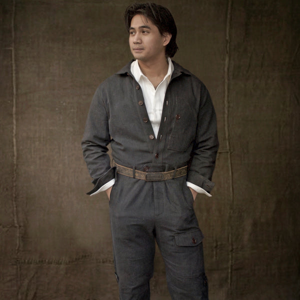 Lindbergh Flight Suit - Cotton Herringbone - M, L