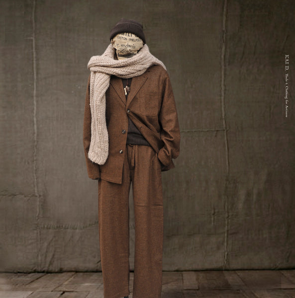 Traveler's Jacket - Chestnut Heather - 48 (NO RETURN)