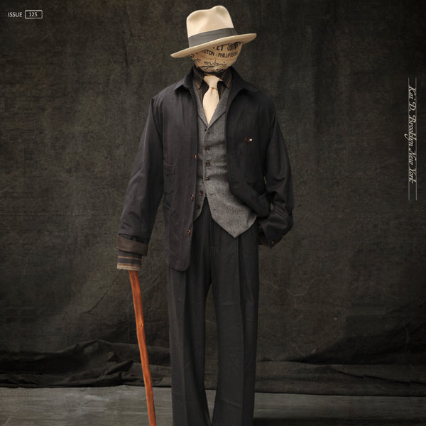 Degas Work Jacket - Wool Cashmere - Black - M, L (NO RETURN)