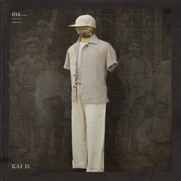 Artist Lounge Shirt - Ecru - M, L (oversized)