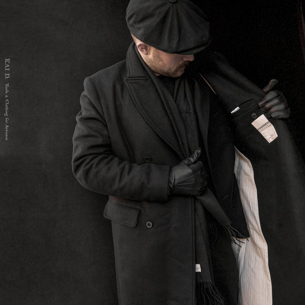 Villum Double Breasted Coat - Black - M, L (NO RETURN)