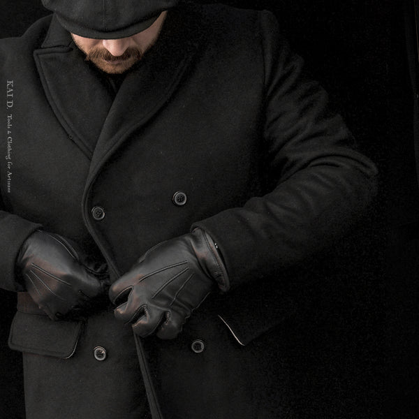 Villum Double Breasted Coat - Black - M, L (NO RETURN)