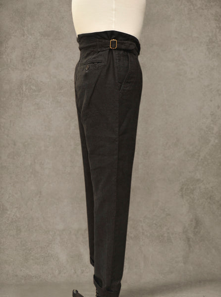 Cooper Pants - Black Linen - 30, 32, 34, 36