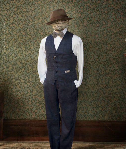 Tony Classic Vest - Crossbred Wool - M, L, XL