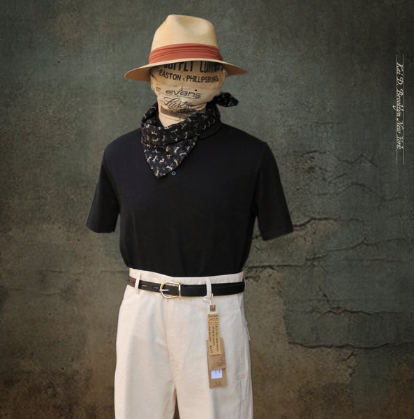 Gassed Cotton Polo - Black - M, XL