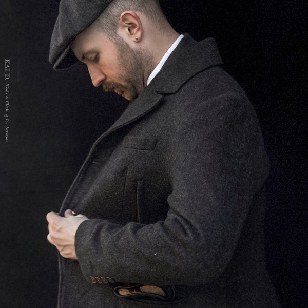 Wool Cashmere Shelby Over Coat - L, XL (NO RETURN)