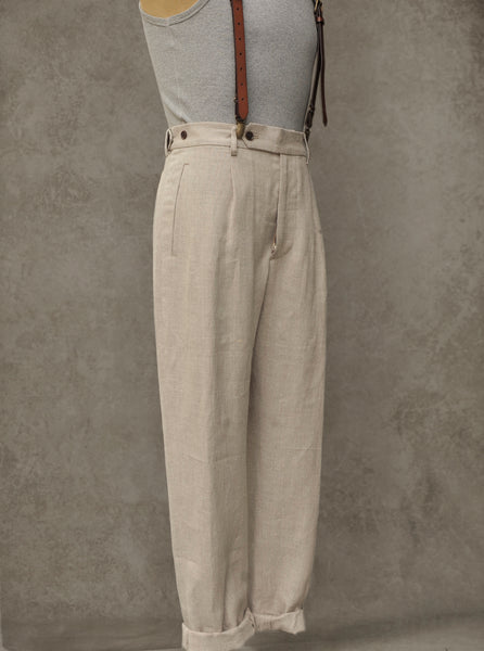 Novelist Trousers - Sand - 30, 34, 36