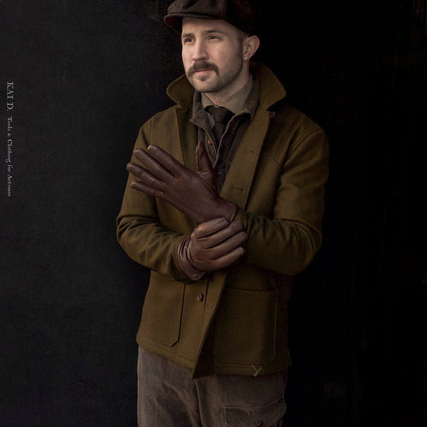 Hardy Chore Jacket - Heavy Wool Melton - S, M, L, XL (NO RETURN)