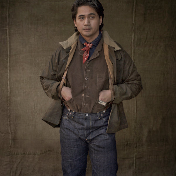 Pioneer Vest - Moleskin - L, XL, XXL, XXXL (Shorter Length)