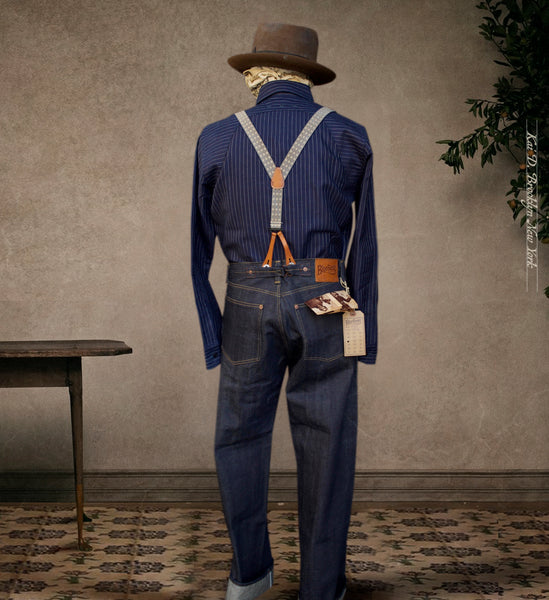 Blue Blanket Single Needle Jeans - Raw Indigo - 32, 34, 36 (NO RETURN)