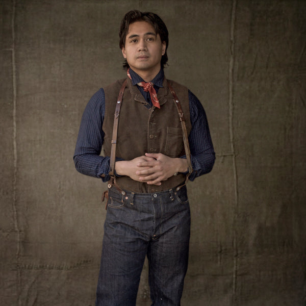 Pioneer Vest - Moleskin - L, XL, XXL, XXXL (Shorter Length)