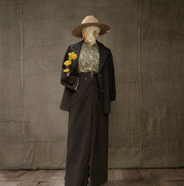Diana Blazer - Black Moleskin - XS, S, M